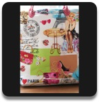 Tasche Parismotiv Details