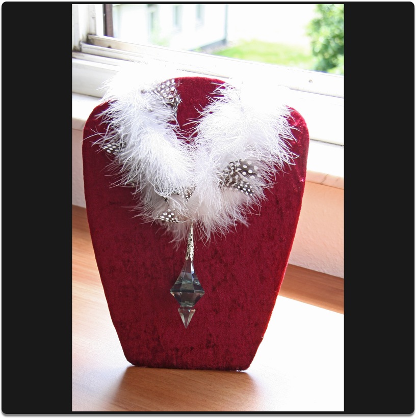 Federkette mit Kunststoffanh&auml;nger