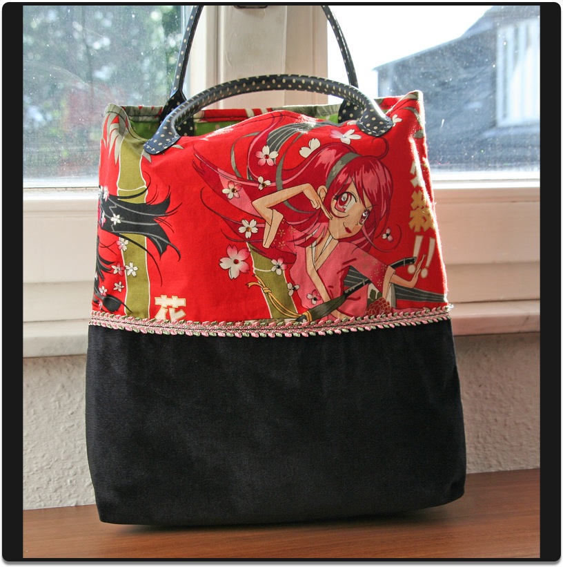 Tasche Mangam&auml;dchen R&uuml;ckseite